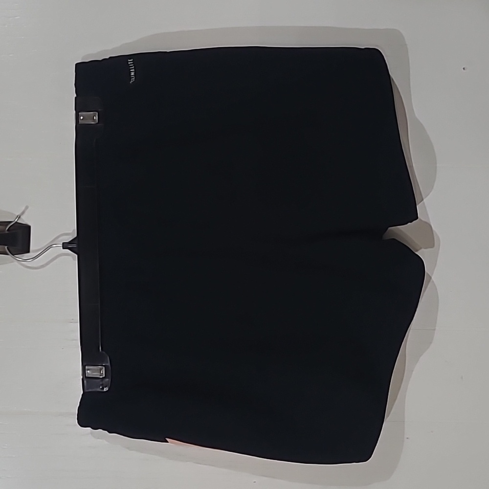 Adidas Womens Climalite Black Pink Athletic Running Shorts Size Large - Picture 3 of 6